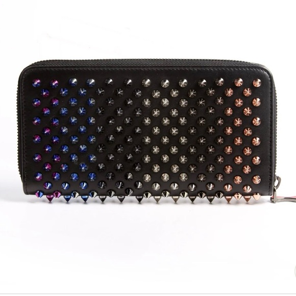 Christian Louboutin Handbags - 🔥Christian Louboutin purse Panettone Wallet Spike Studs Zip Around🔥